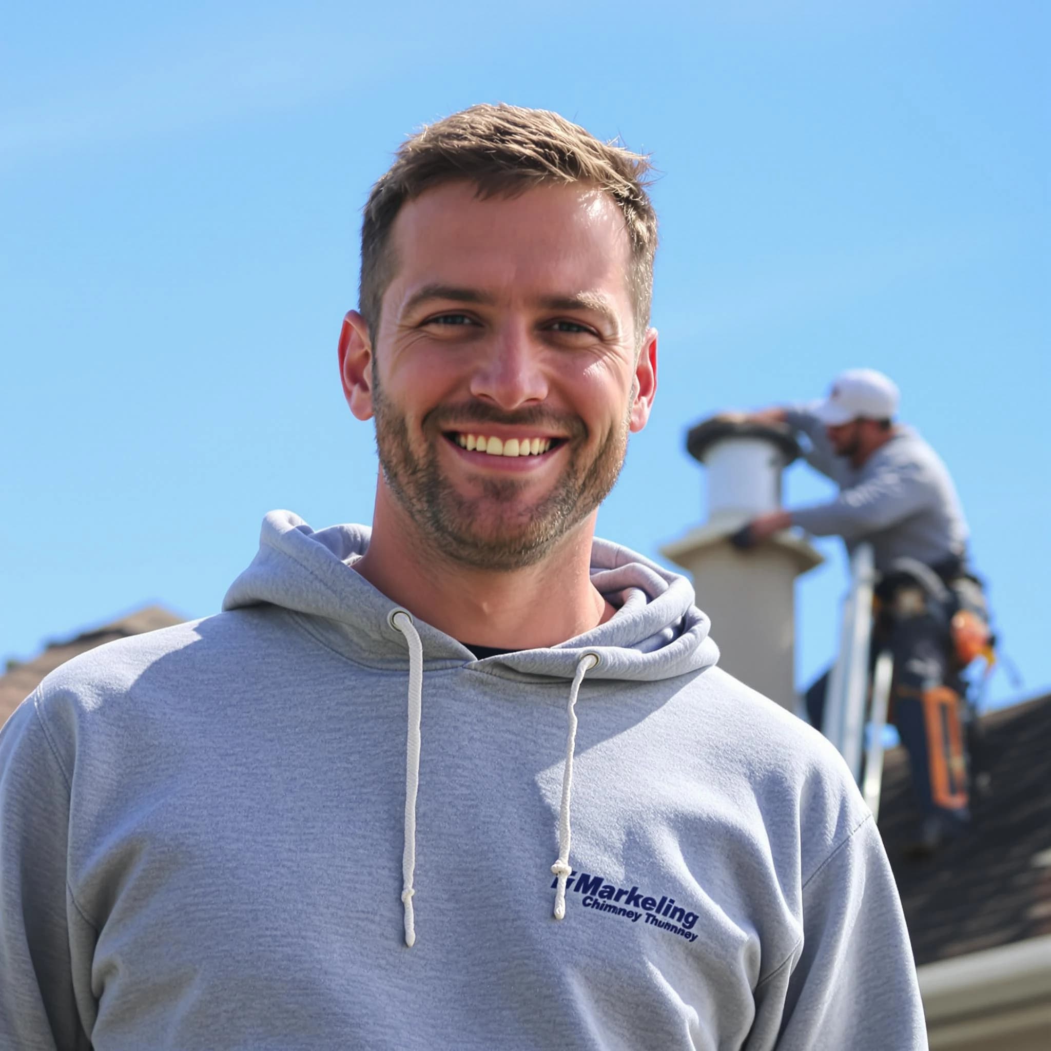 The Clearfield Chimney Sweep team.