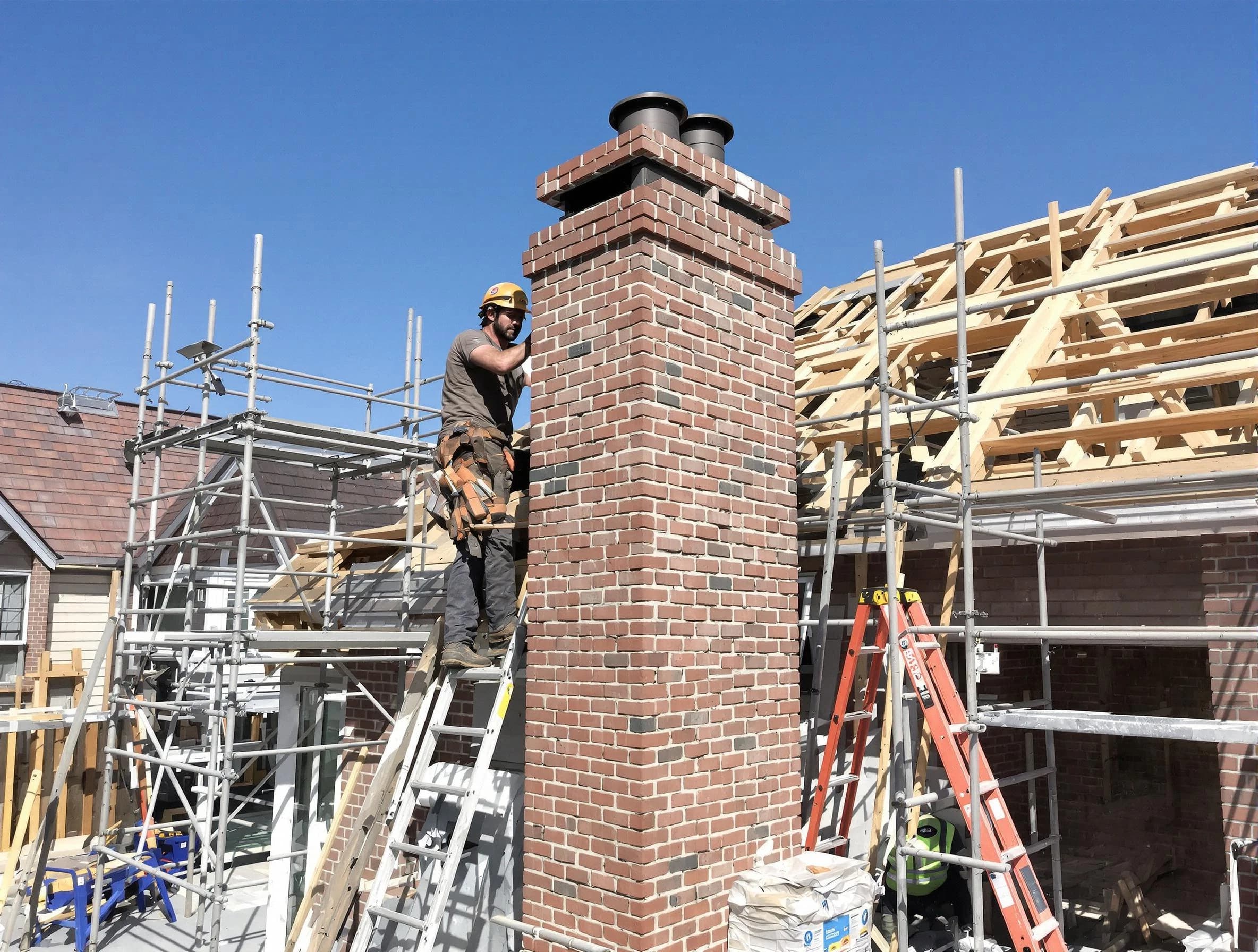 New chimney installation completed by Clearfield Chimney Sweep in Clearfield, UT