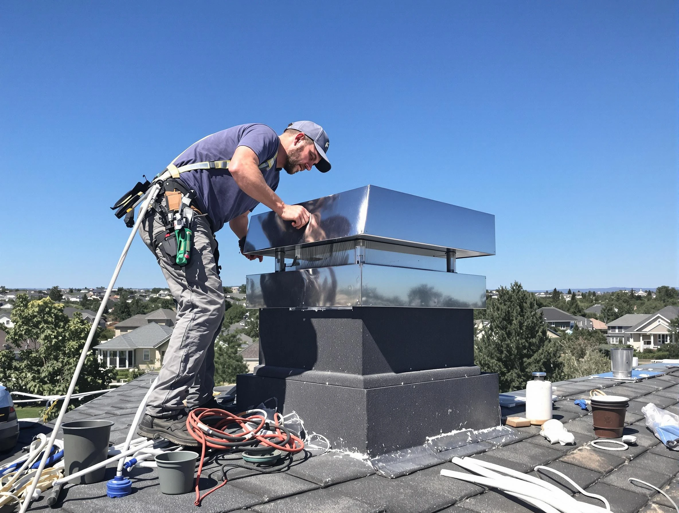 Chimney Cap Services in Clearfield