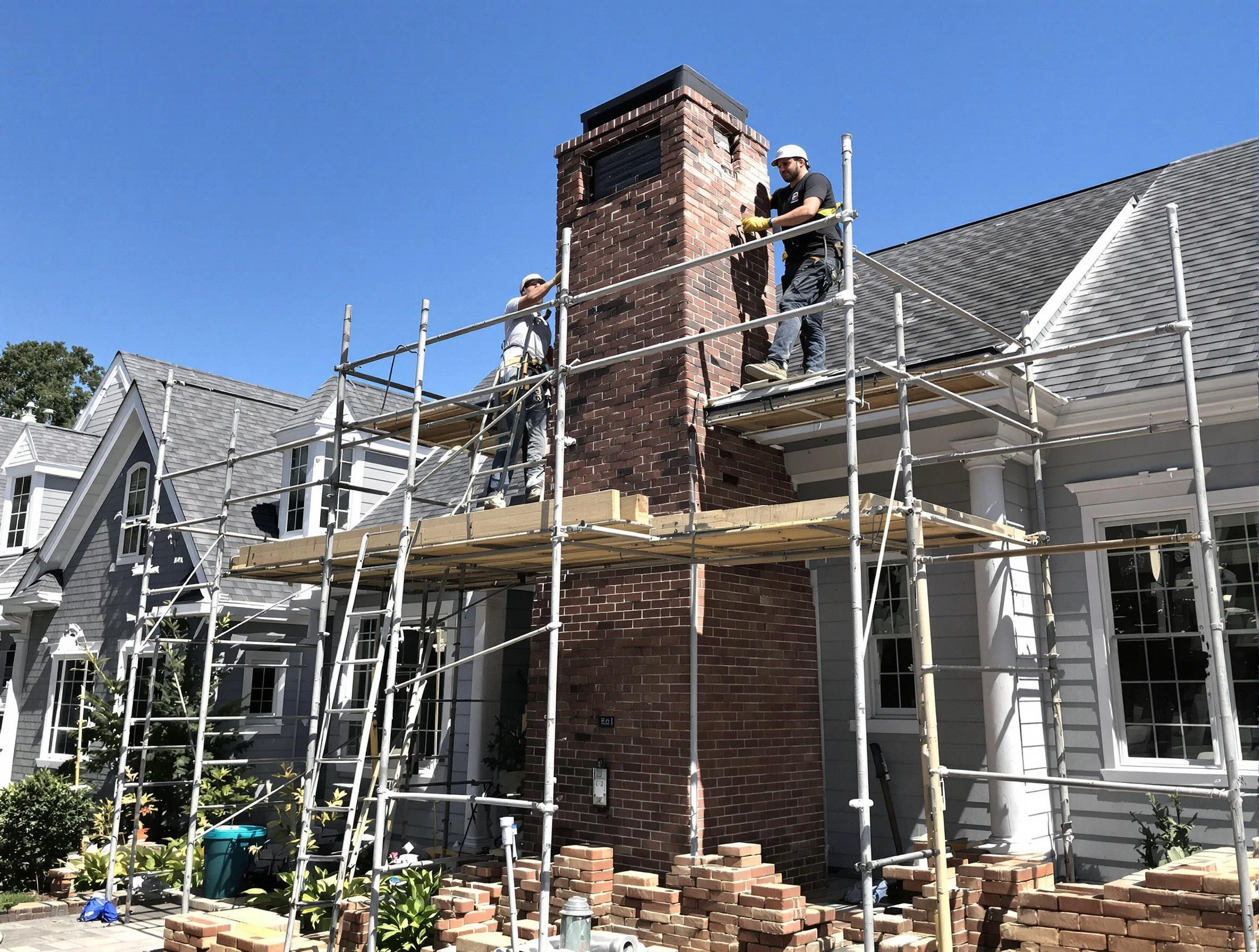 Chimney Rebuilding in Clearfield